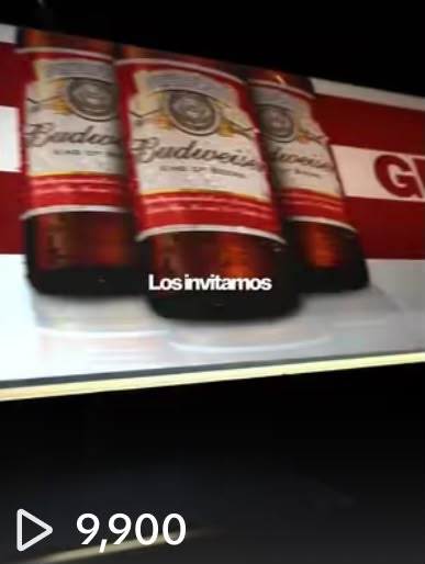 Video orgánico con 9,900 visualizaciones